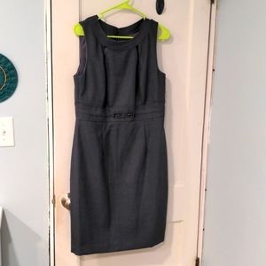 Tahari sheath dress Gray